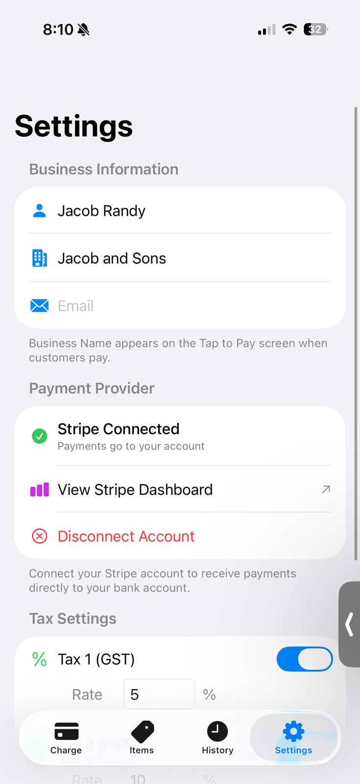 POSUniversal Receipts